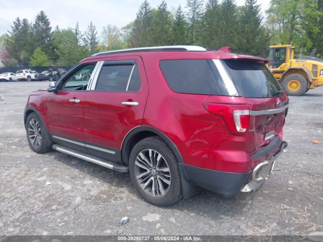 1FM5K8HT2GGB48659 Ford Explorer Platinum