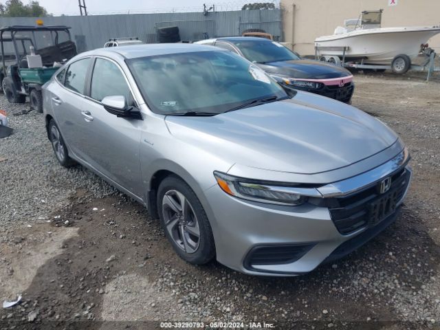 2019 Honda Insight Lx მანქანა იყიდება აუქციონზე, vin: 19XZE4F12KE019174, აუქციონის ნომერი: 39290793