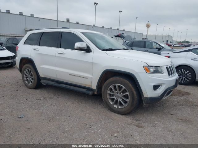 Auction sale of the 2015 Jeep Grand Cherokee Limited, vin: 1C4RJEBM5FC193366, lot number: 39290838