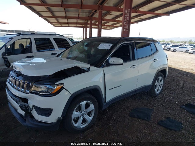 3C4NJCBB6KT623423 Jeep Compass Latitude Fwd