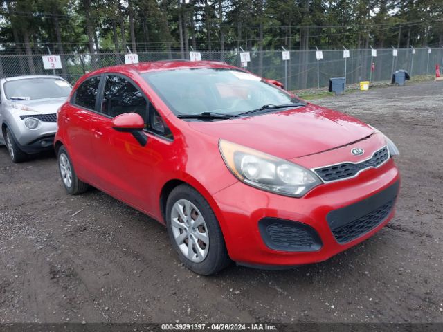 Auction sale of the 2012 Kia Rio5 Ex, vin: KNADN5A37C6006451, lot number: 39291397