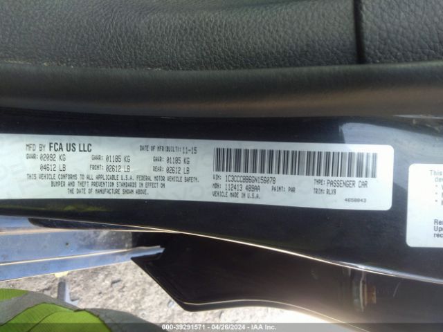1C3CCCBB6GN156078 Chrysler 200 S
