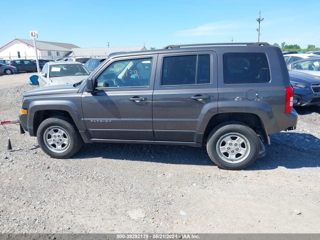 1C4NJRBB8HD197039 Jeep Patriot Sport 4x4