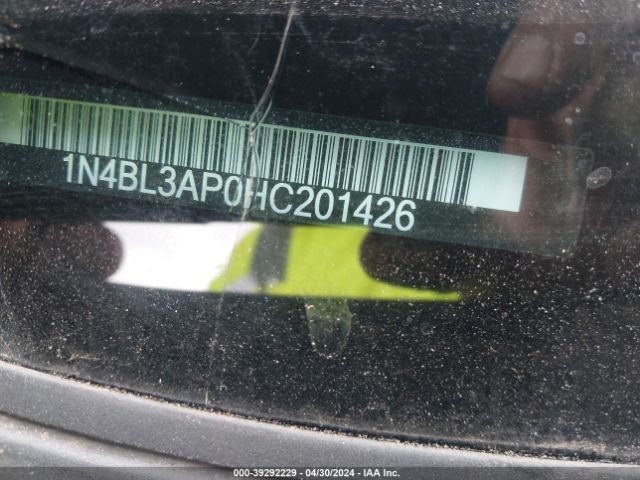 1N4BL3AP0HC201426 Nissan Altima 3.5 Sl