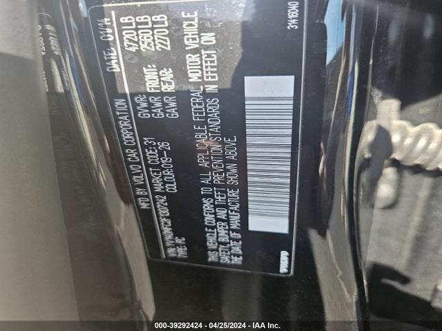 YV140MFC2F1307242 Volvo S60