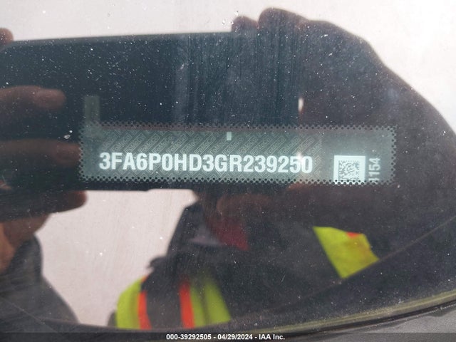 Ford FUSION SE 2016 3FA6P0HD3GR239250 Image 9