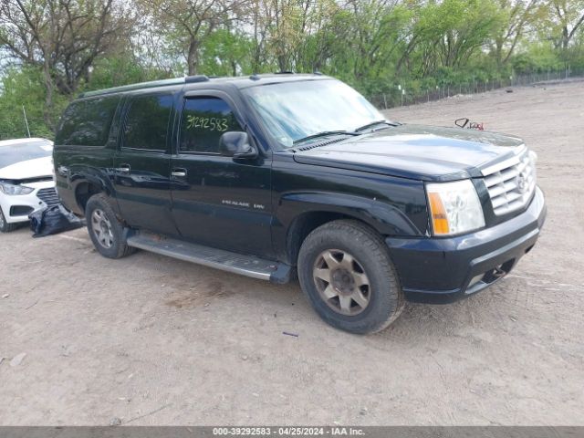 Auction sale of the 2003 Cadillac Escalade Esv Standard, vin: 3GYFK66N53G304834, lot number: 39292583