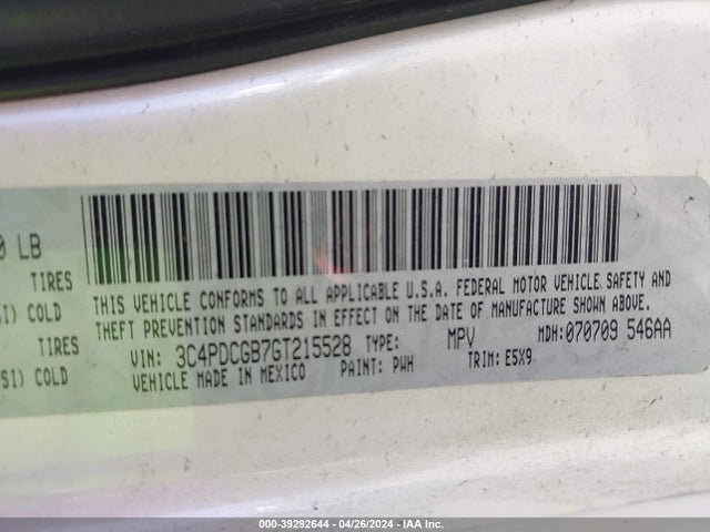 Dodge Journey Crossroad 2016 3C4PDCGB7GT215528 Image 9