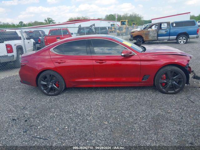 KMTG54TE9PU132855 Genesis G70 3.3t Awd