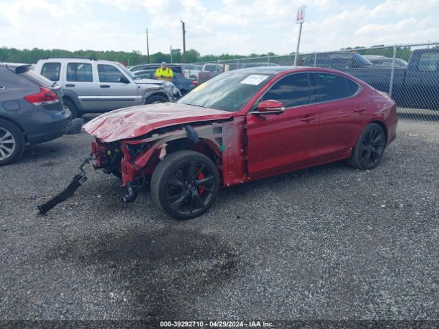 KMTG54TE9PU132855 Genesis G70 3.3t Awd