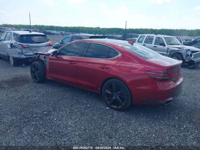 KMTG54TE9PU132855 Genesis G70 3.3t Awd