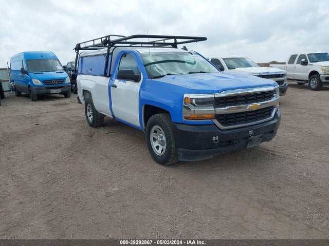 Chevrolet Silverado 1500 Wt 2018 1GCNCNEC7JZ369495 головне зображення
