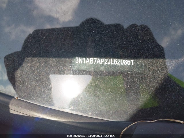 Nissan SENTRA SV 2018 3N1AB7AP2JL620861 Image 9
