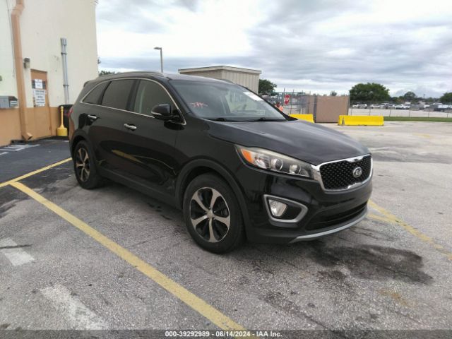 Auction sale of the 2016 Kia Sorento 3.3l Ex, vin: 5XYPH4A50GG133189, lot number: 39292989