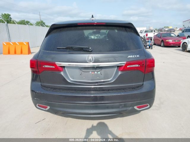 5FRYD3H46FB008242 Acura Mdx Technology Package