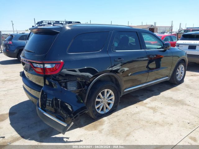1C4RDHAG9NC102411 Dodge Durango Sxt Rwd