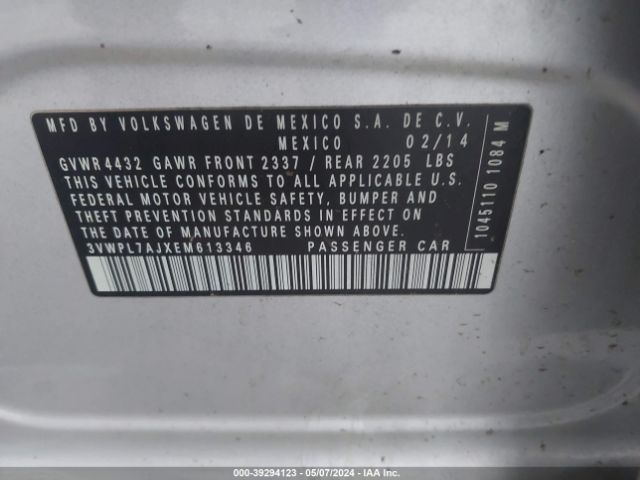 3VWPL7AJXEM613346 Volkswagen Jetta Sportwagen 2.0l Tdi