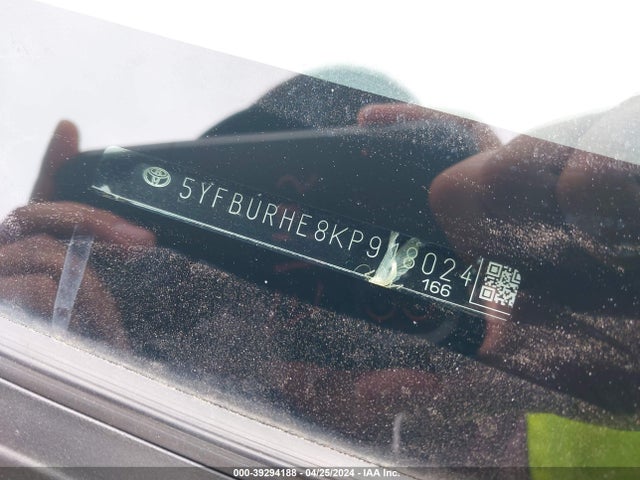Toyota COROLLA LE 2019 5YFBURHE8KP918024 Image 9