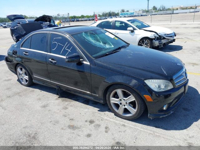 Auction sale of the 2010 Mercedes-benz C 300 Luxury/sport, vin: WDDGF5EB4AA395175, lot number: 39294272