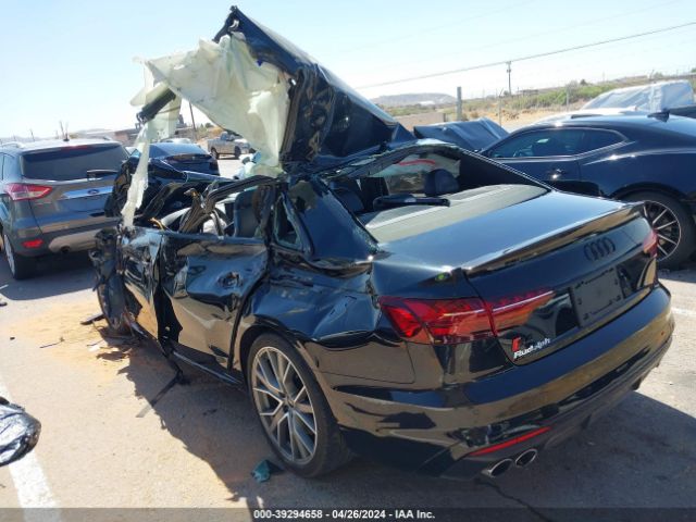 2022 AUDI S4 WAUB4AF49NA033588 Photo 2