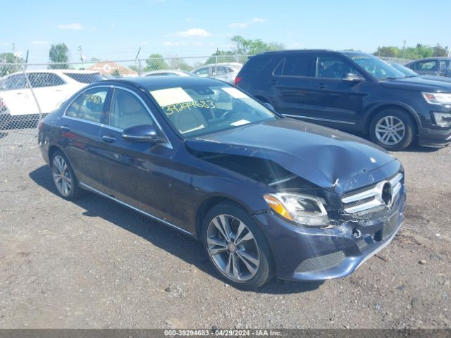Auction sale of the 2016 Mercedes-benz C 300 4matic/luxury 4matic/sport 4matic, vin: WDDWF4KB2GR135104, lot number: 39294683