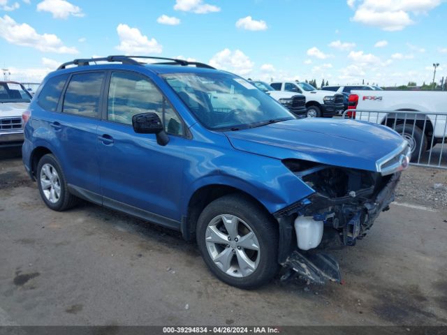 Auction sale of the 2015 Subaru Forester 2.5i Premium, vin: JF2SJAFC0FH551294, lot number: 39294834