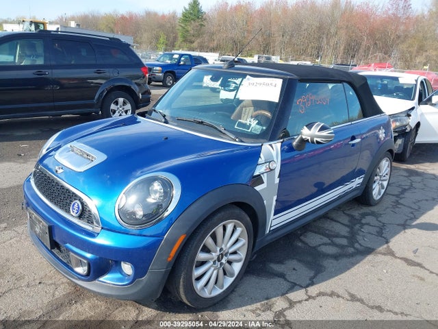 2013 MINI CONVERTIBLE WMWZP3C51DT551079 Photo 1