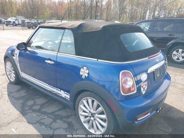 2013 MINI CONVERTIBLE WMWZP3C51DT551079 Photo 2