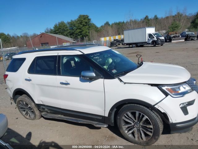 1FM5K8HT2JGA33292 Ford Explorer Platinum