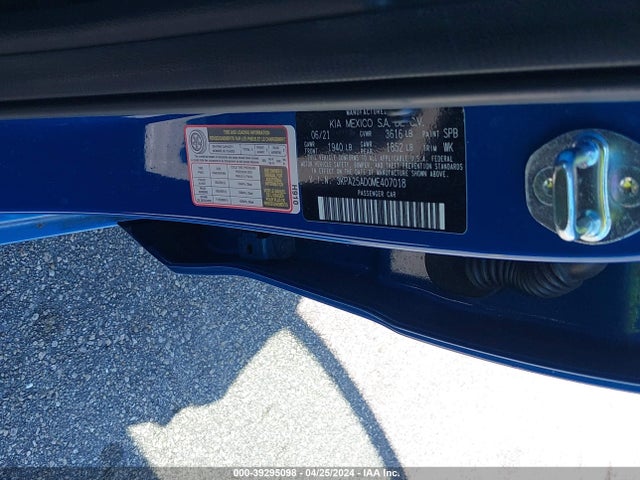 KIA Rio 5-door S 2021 3KPA25AD0ME407018 Image 9