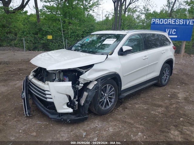 Toyota Highlander Xle 2019 5TDJZRFH2KS565295 Image 2
