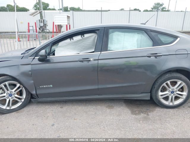 3FA6P0LU3JR173023 Ford Fusion Hybrid Se