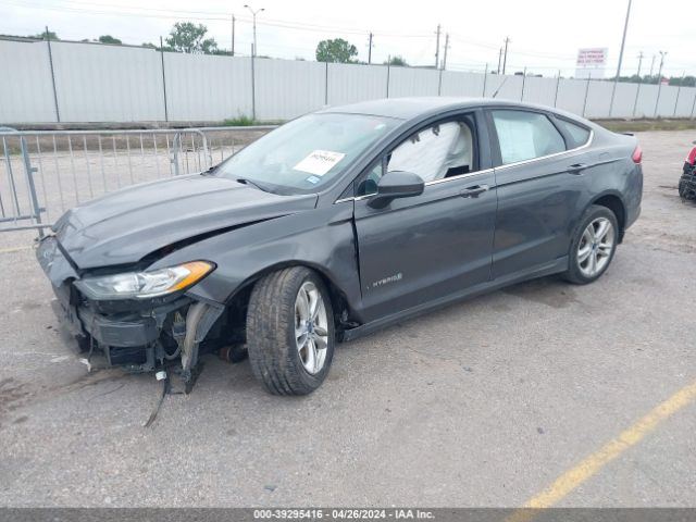 3FA6P0LU3JR173023 Ford Fusion Hybrid Se