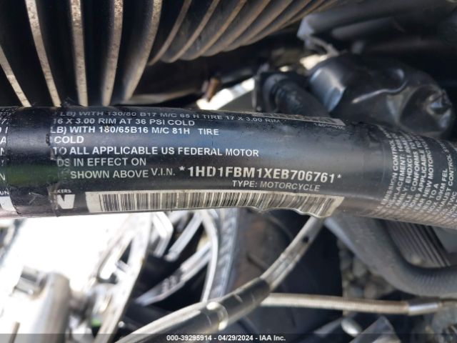 2014 HARLEY-DAVIDSON FLHR 1HD1FBM1XEB706761 Photo 9