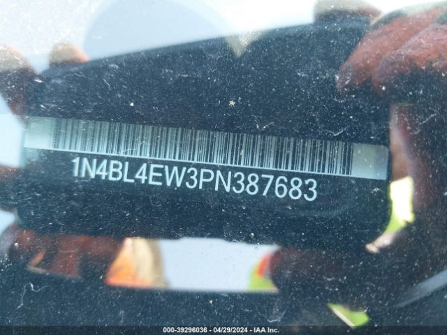 1N4BL4EW3PN387683 Nissan Altima Sl Intelligent Awd