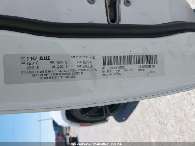 2C3CDXBG3FH827231 Dodge Charger Se