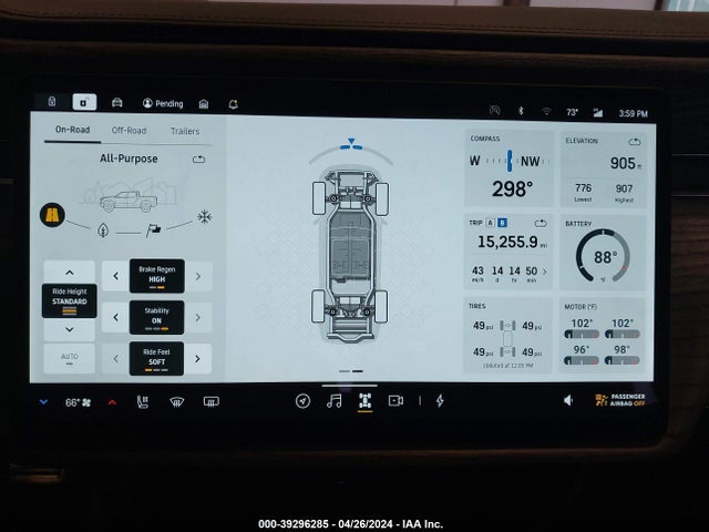 Rivian R1t Launch Edition 2022 7FCTGAAL4NN001678 Image 17