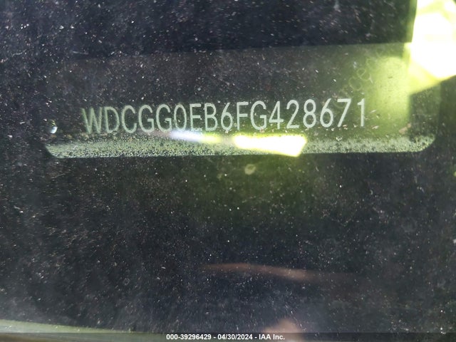 WDCGG0EB6FG428671 Mercedes-Benz Glk 250 Bluetec 4matic