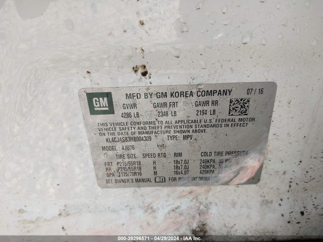 Buick Encore Preferred 2017 KL4CJASB3HB004309 Image 9