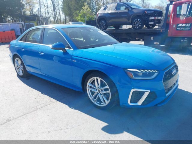 39296667 :رقم المزاد ، WAUEAAF48NN011189 vin ، 2022 Audi A4 Premium Plus 45 Tfsi S Line Quattro S Tronic مزاد بيع