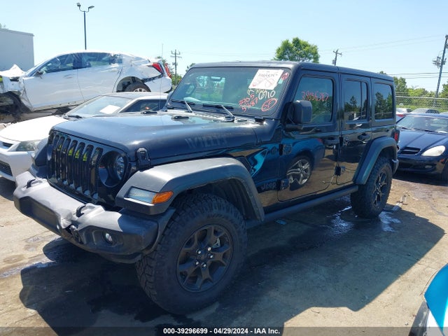 1C4HJXDG2LW186710 Jeep Wrangler Unlimited Willys 4x4