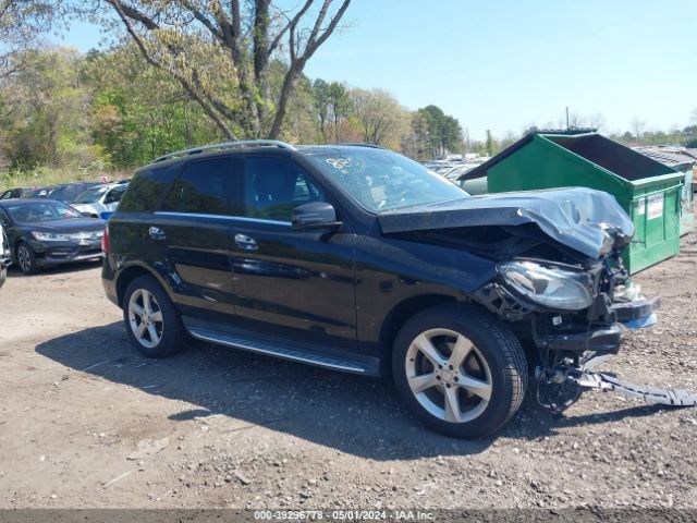 Auction sale of the 2016 Mercedes-benz Gle 350 4matic, vin: 4JGDA5HB2GA708400, lot number: 39296778