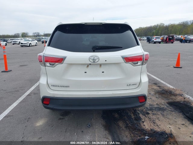 Toyota Highlander Le Plus V6 2016 5TDBKRFH0GS343001 Image 17
