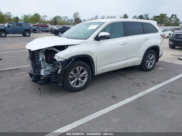 Toyota Highlander Le Plus V6 2016 5TDBKRFH0GS343001 Image 2