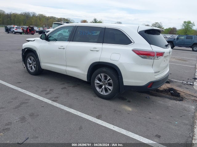 Toyota Highlander Le Plus V6 2016 5TDBKRFH0GS343001 Image 3