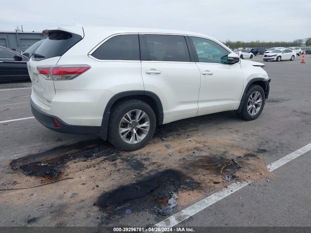 Toyota Highlander Le Plus V6 2016 5TDBKRFH0GS343001 Image 4