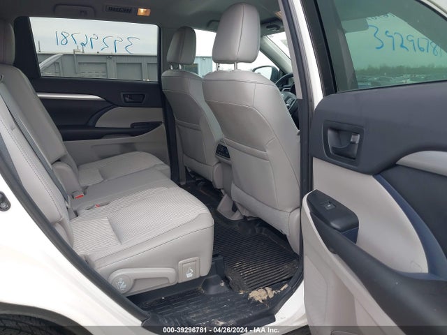 Toyota Highlander Le Plus V6 2016 5TDBKRFH0GS343001 Image 8
