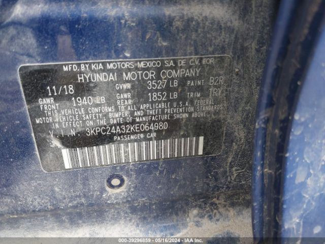 3KPC24A32KE064980 Hyundai ACCENT SE