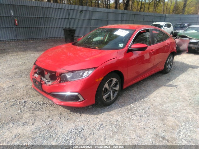 Honda Civic Lx 2019 2HGFC2F64KH577302 Image 2