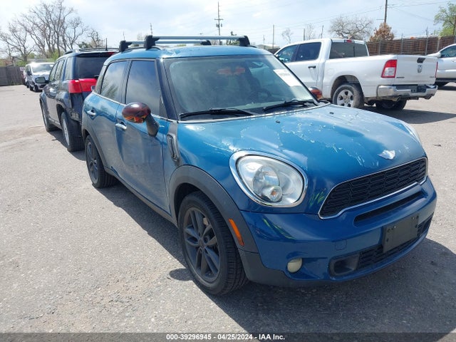 2012 MINI COOPER S COUNTRYMAN WMWZC3C50CWM26616 Photo 0